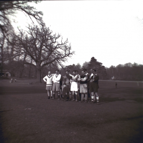 1952 - The first Old Boys match against the Masters<br>