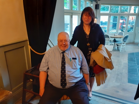 Dennis Pocock OTT92 with Xiaoyu Turner<br>