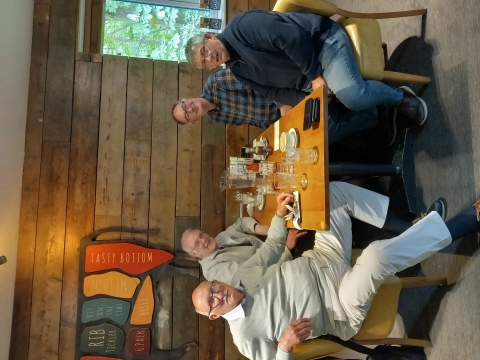 11 May 23 - OT 278 Tonty Forward OT 615 John Shillito, OTT Trevor Olney and OT 517 Andrew Horton.<br>