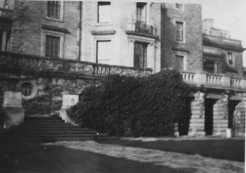 Rear of mansion<br>