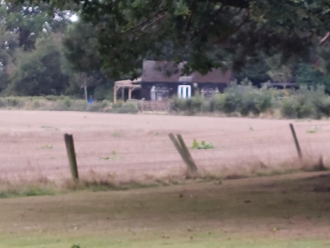 Still very recognisable - the cricket pavilion<br>