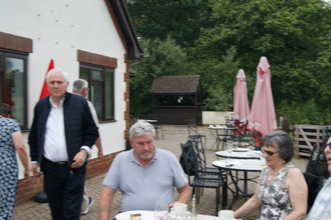 Rod Wheeler,  Ian Govier and Gary King and his wife Janet<br>