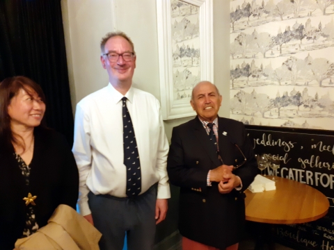 Xiaoyu Turner, Trevor Olney  OTT365 and David (Bert) Hibbert OT350<br>