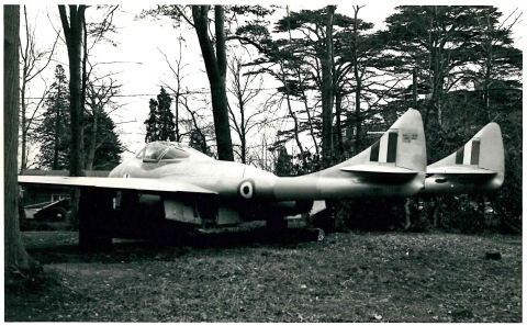 The Vampire at Ottershaw<br>Photo supplied by John Athersuch