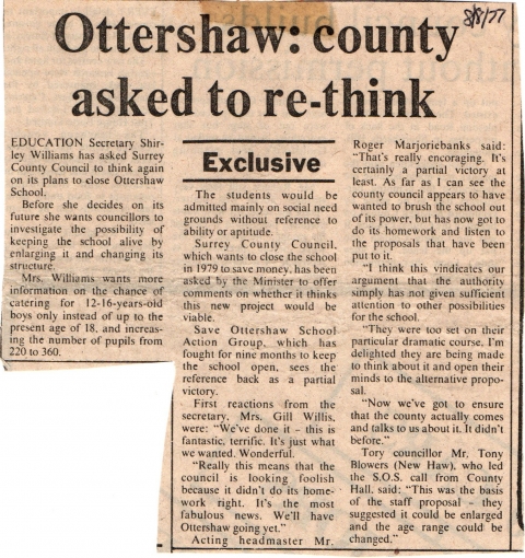 County asked to rethink<br>Supplied by Robin Stride (OT989 -Tulk)