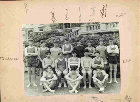 Athletics team - late 60s<br>