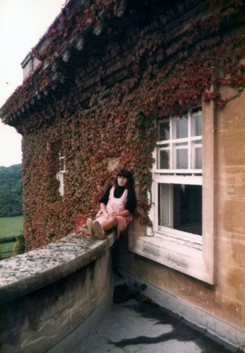 Mansion balcony (Shaw?)<br>Photo supplied by John Smith