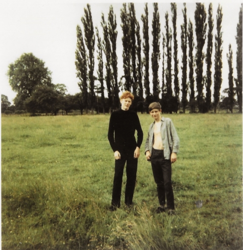 Pete Haynes (left) and Chris (Wade) (right)<br>Photo supplied by Chris Wade