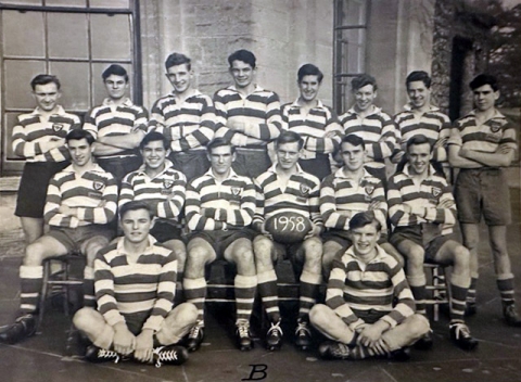 1958 Rugby -<br> Photo by David Howell