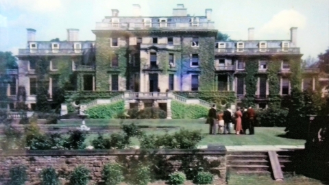 The Mansion  probably the Summer of 1956<br>Taken by Bertie Bassett's father