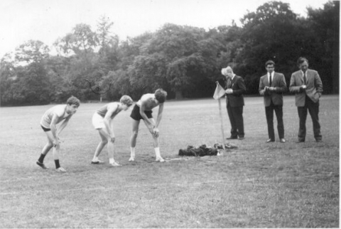 Golden mile - Running L-R   Lawry , Dixon and Wilby<br>Was this also called "The Colin Smith Mile" and if so why?