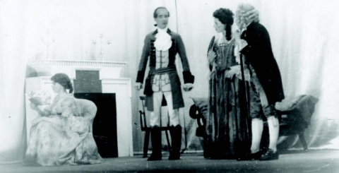 The R ivals, 1954<br>John Furlonger, 3rd from left, 