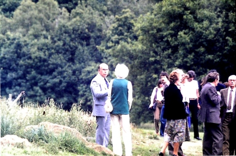 The very last open day - Oett and Harry Burow and others<br>Photo by Khalil Lawry