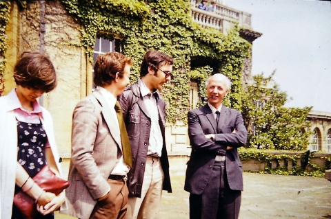 The very last open day - Roger King with his wife Nym, - Gary King and Joe Oeken<br>Photo by Khalil Lawry