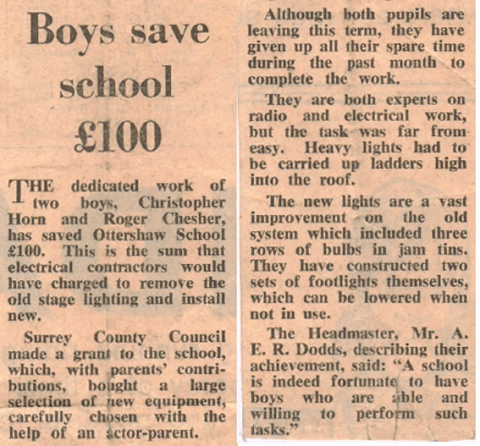 Boys save school £100<br>
