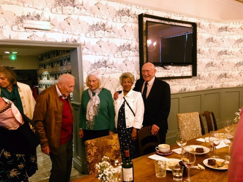 Marilyn Woolfrey, Tony Foster OT256 , Helen Jones, Gladys Foster, Peter Jones OT311<br>