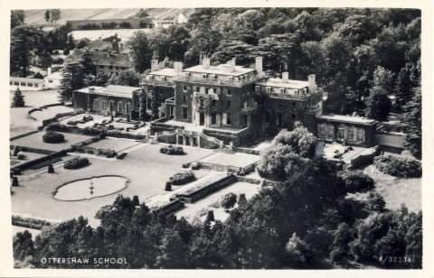 The School Postcard from 1962<br>