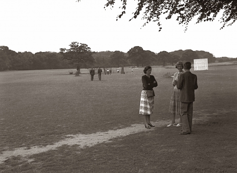 Playing field below the pavillion<br>Photo supplied by Neil Carter