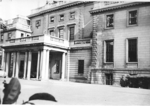 Mansion front around 1966<br>