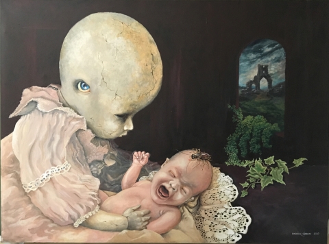 Paintings by Pat Gibbon OT676
