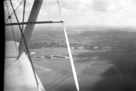 From a Tiger Moth in the 1950s<br>
