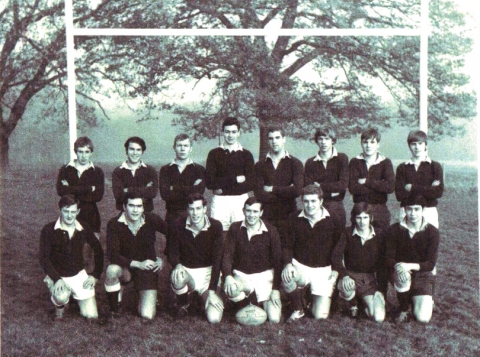 Old Boys' Rugby Team 1966/67<br>