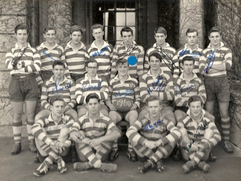 1960 1st XV  - David Eade Capt<br>
