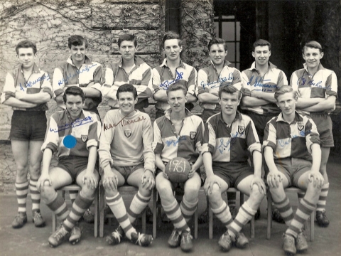 1961 1st X1 Soccer - J Gaskell Capt<br>