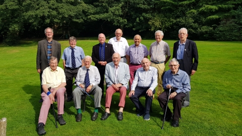 6 September 2021 at Worplesdon Place, Guildford<br>Back L to R:- OTT365 Olney W, OT934 Young  N, 330 Palmer  E, 278 Forward  E,  350 Hibbert  E, 410 Morley  N, 354 Evans  N,   Front L to R, 170 Trevett  N, 103 Holroyd  W, 311 P. Jones  N, 254 Cope  E, 104 D. Jones  N.   