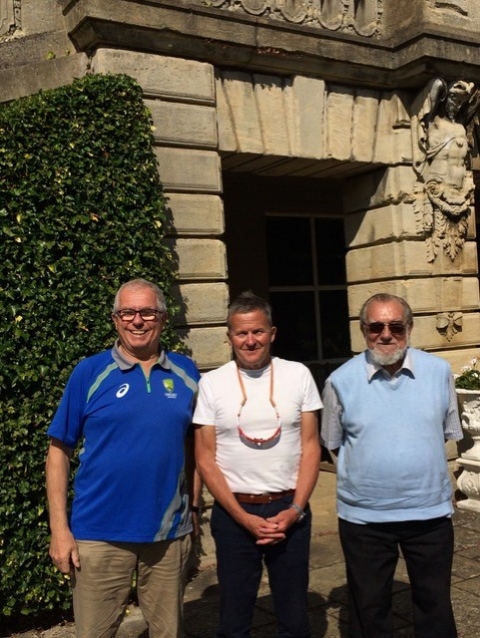 Robin Groves, Malcolm Alison and David Howell<br>